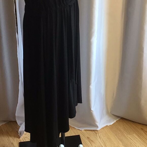 GAP tank style dress in black size medium tie frnt - Picture 4 of 13